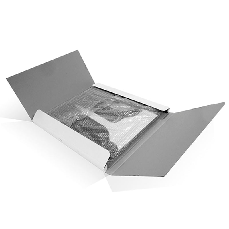Picture of a stand alone sign packaging