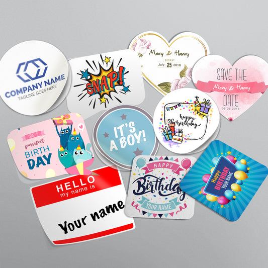 Die Cut Stickers printing service at Pompano Printing