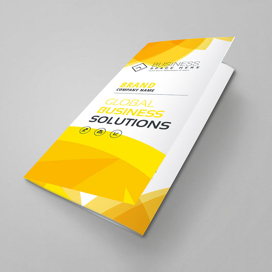 Picture of a brochure Tri-Folded 